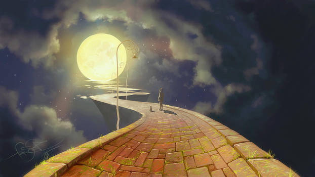 Moon road by fear-sAs