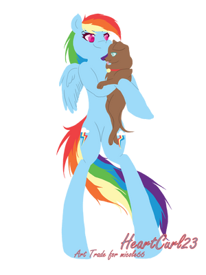 Art Trade: Puppy for Dashie by HeartCurl23 Art Trade: Puppy for Dashie by HeartCurl23