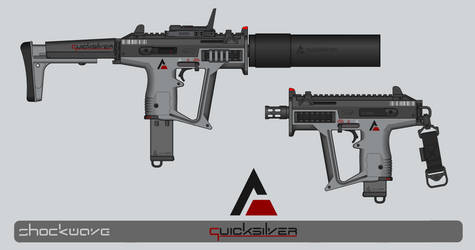 Quicksilver Industries: 'Markhor' SMG by Shockwave9001