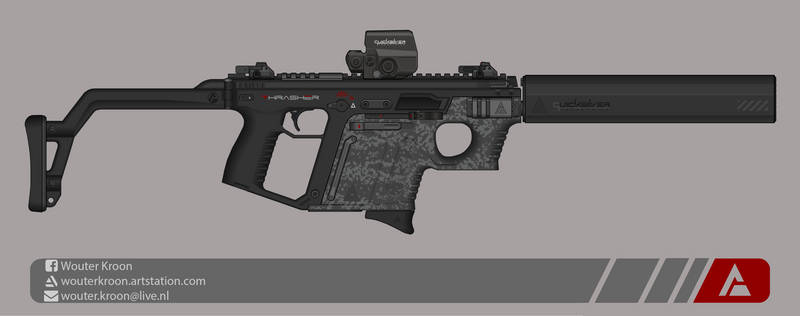 Quicksilver Industries: 'Thrasher' SMG by Shockwave9001