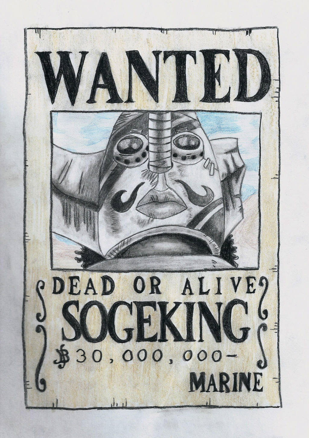 one piece usopp wanted poster one piece usopp wanted poster