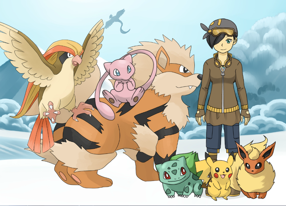 Jade, Pokemon Trainer, in Articuno Country by multificionado