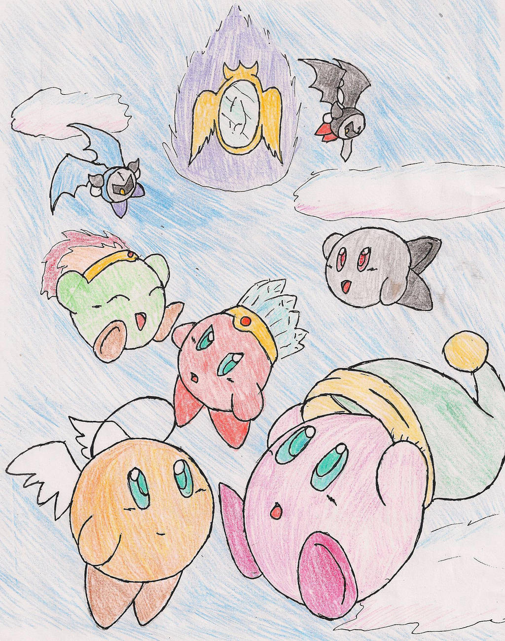 Dark meta Knight and Shadow Kirby on The-Mirror-Worlders - DeviantArt