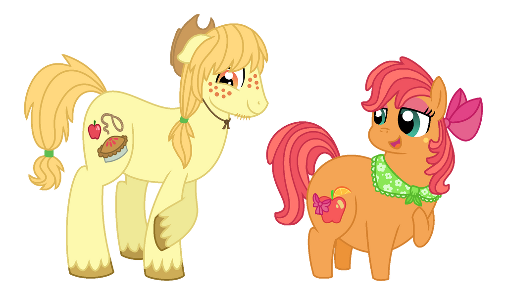 Applejack's Parents by StarryOak on DeviantArt
