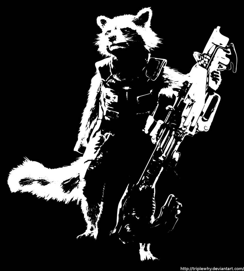 WS14 / Guardians of the Galaxy: Rocket Raccoon by TripleWhy on DeviantArt