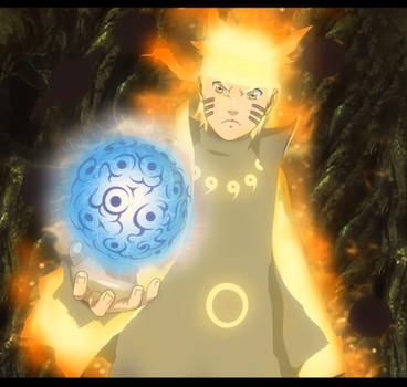 Naruto Sage Of Six Paths Mode Rasengan | Anime Wallpaper