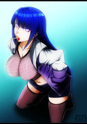 Punk Hyuga Style by IIYametaII