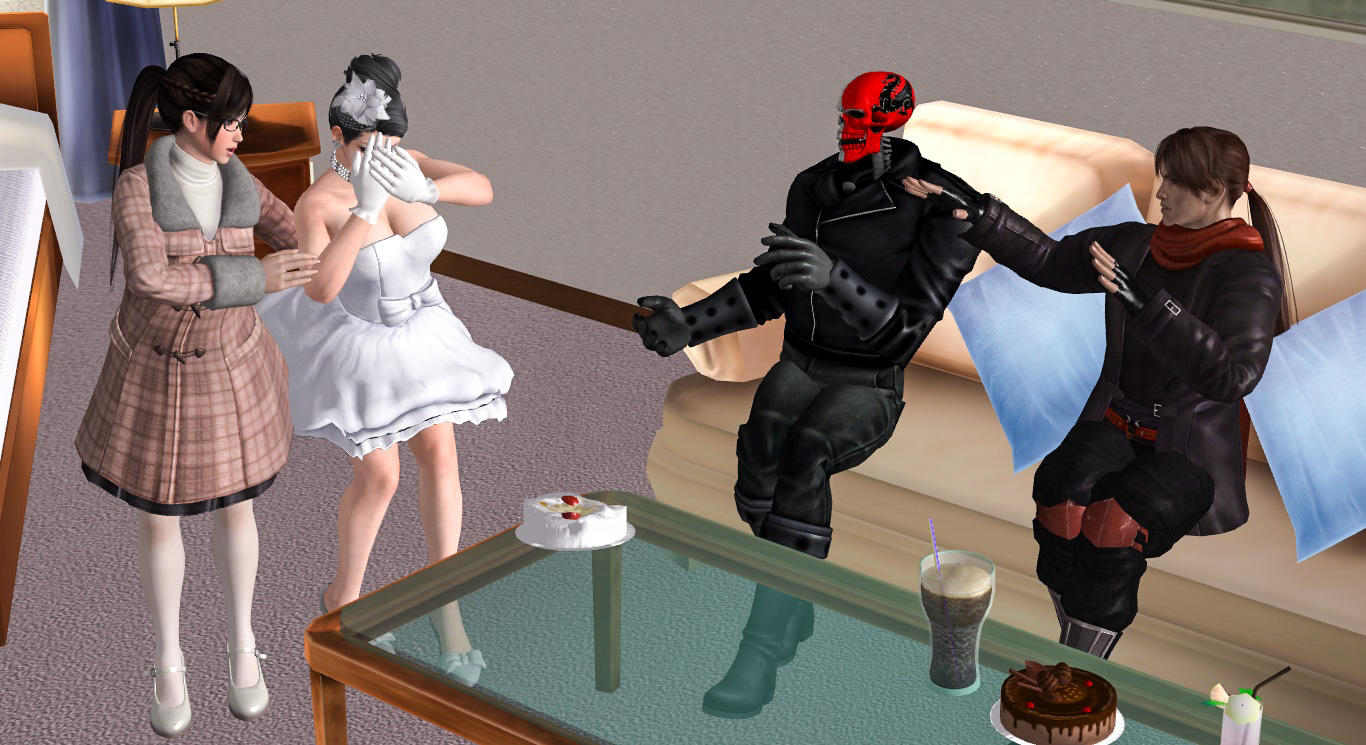 Party Ended In A Mess by SkullsKnight