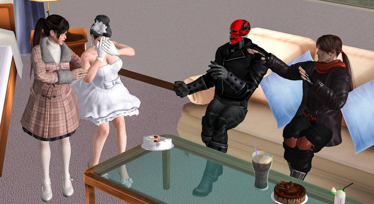 Party Ended In A Mess by SkullsKnight