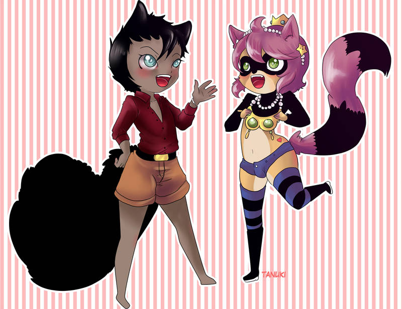 Chibis by Tanuki-Mapache Chibis by Tanuki-Mapache