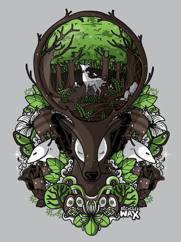 Spirit of the forest by recycledwax