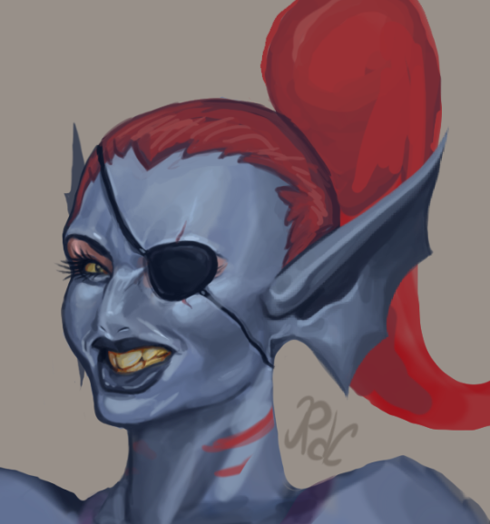 Undyne by tippedchair
