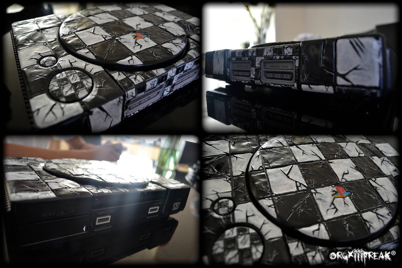 +Custom ''Checkmate'' Playstation 1+ by orgxiiifreak