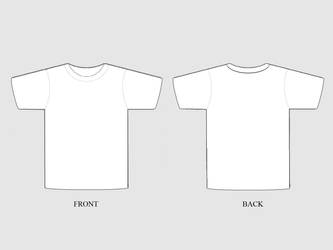 Customizable T-shirt Template by DV-n-tart