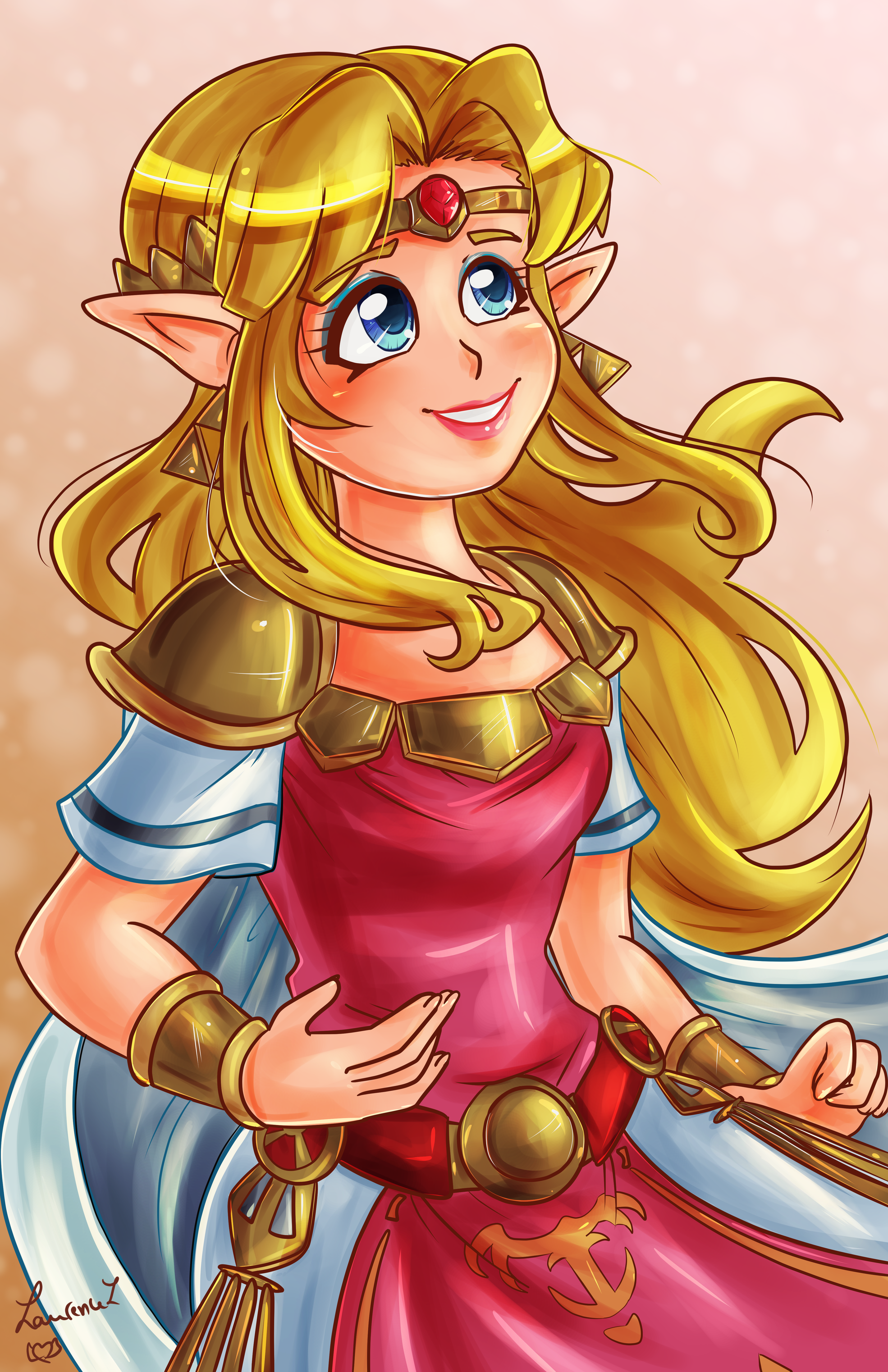 zelda a link between worlds zelda character