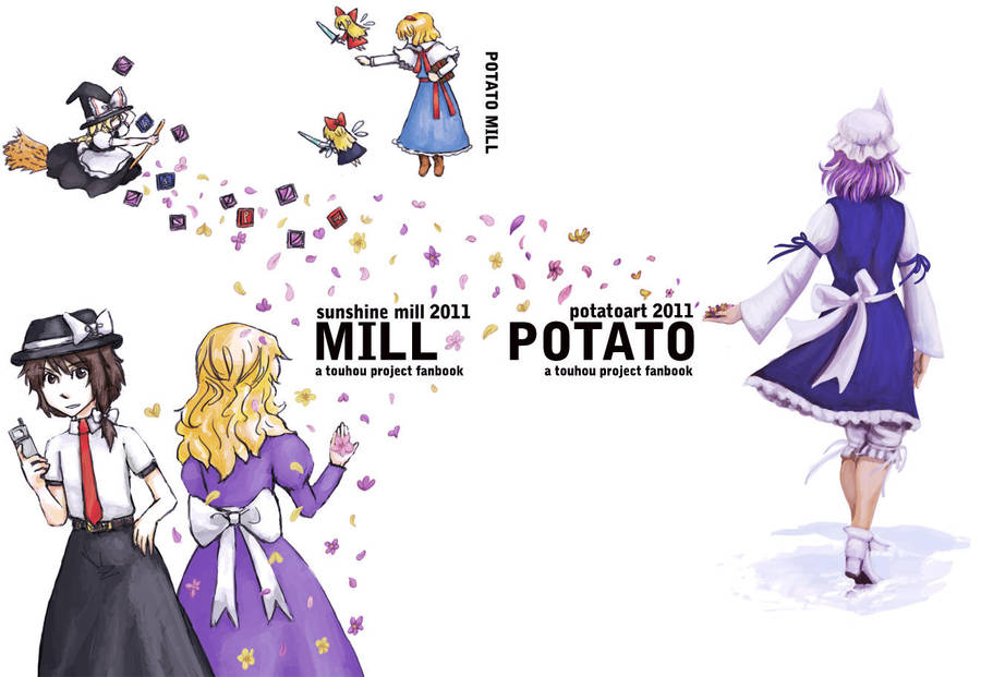 POTATO MILL: Touhou Fanbook by blameshiori