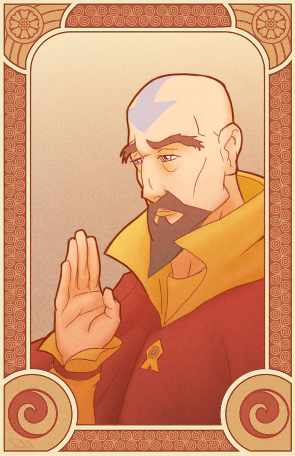 Tenzin - Legend of Korra by swadeart
