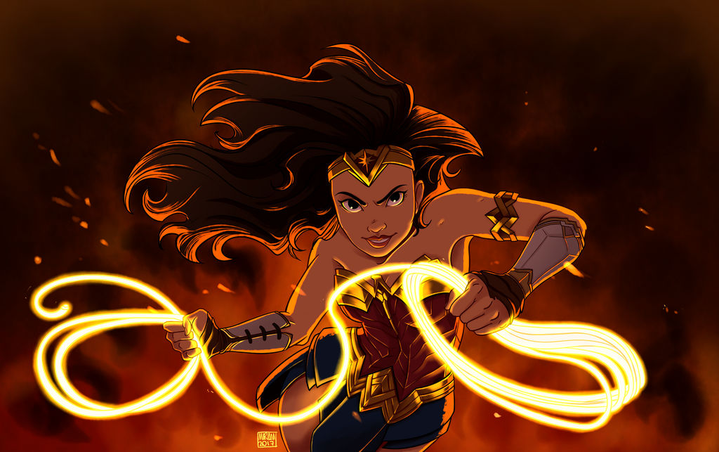 Wonder woman by eliort
