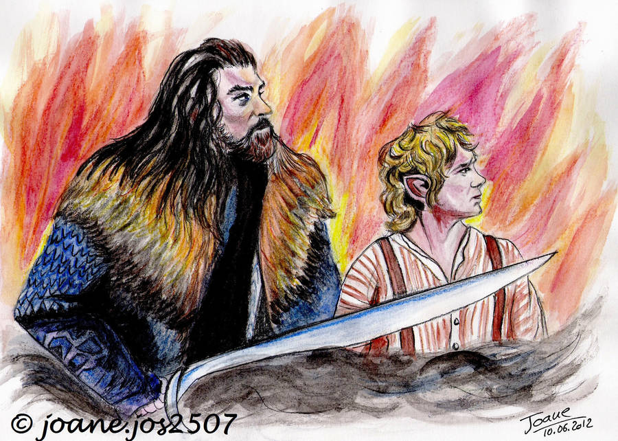 BILBO and THORIN, Martin and Richard by jos2507