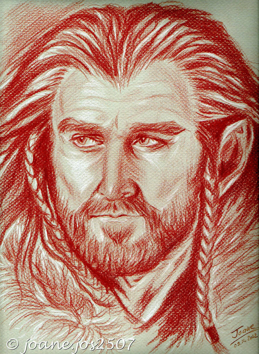 Richard Armitage, Thorin Oakenshield sanguine by jos2507