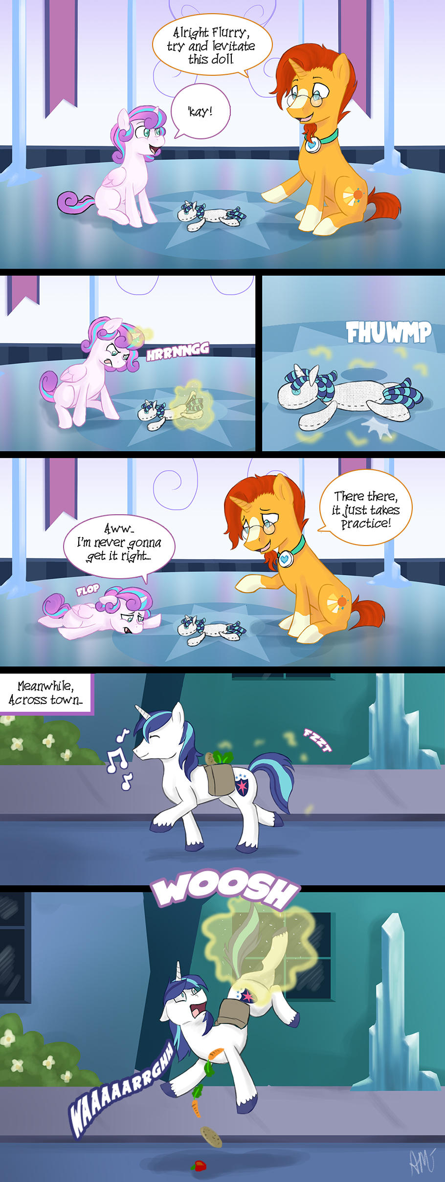 Comic - Magic Teacher by Amiki-Doodles