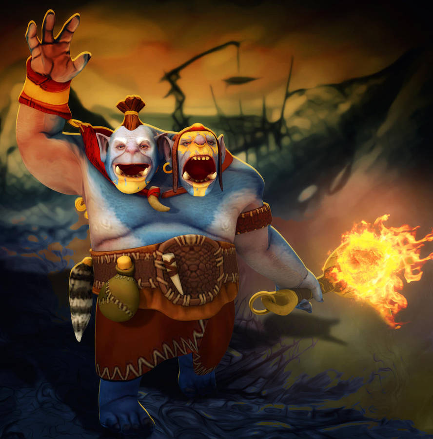 Dota 2 Ogre Magi By D K0d3 On Deviantart