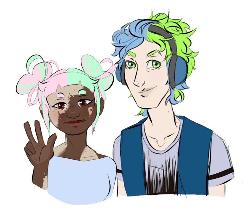 Colorful Cuties by reesekitty-14 Colorful Cuties by reesekitty-14