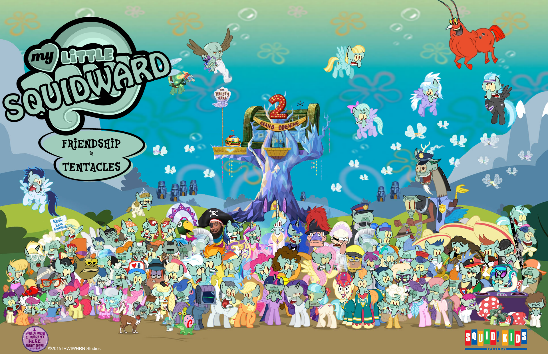 My Little Squidward: Season 4 Poster by PsychoDuck21