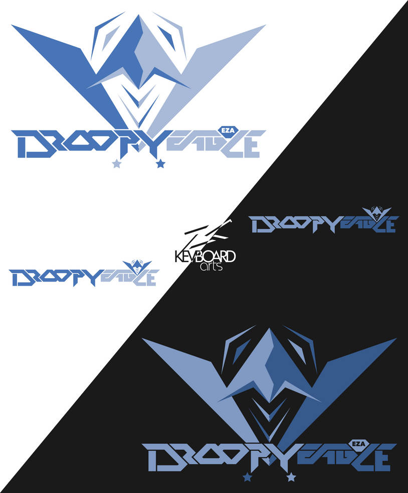 EZA - Prodcast Team Logo - DROOPY EAGLE 3.0 by kevboard