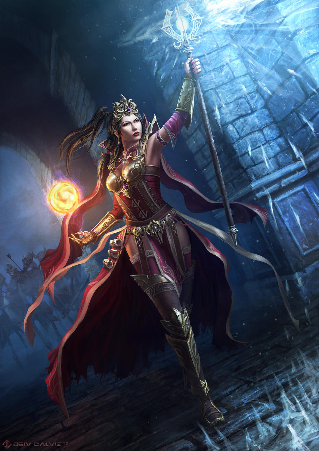 Diablo 3 - Wizard by DeivCalviz