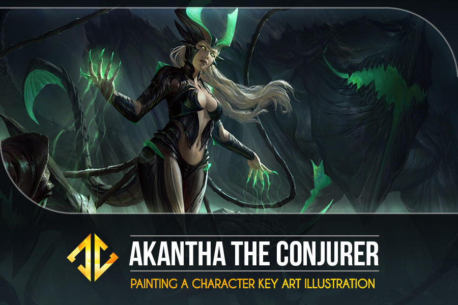 Painting a Character Key Art Tutorial! by DeivCalviz