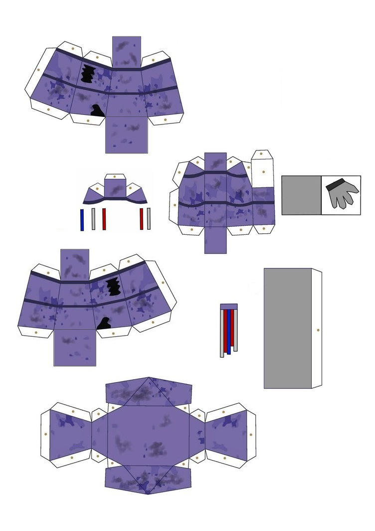 Papercraft Withered Bonnie Part 2 by MolegulasDetonados on DeviantArt