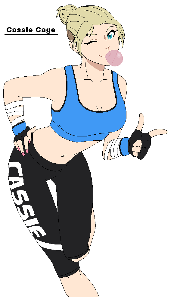 request Cassie Cage by maurawilson on DeviantArt