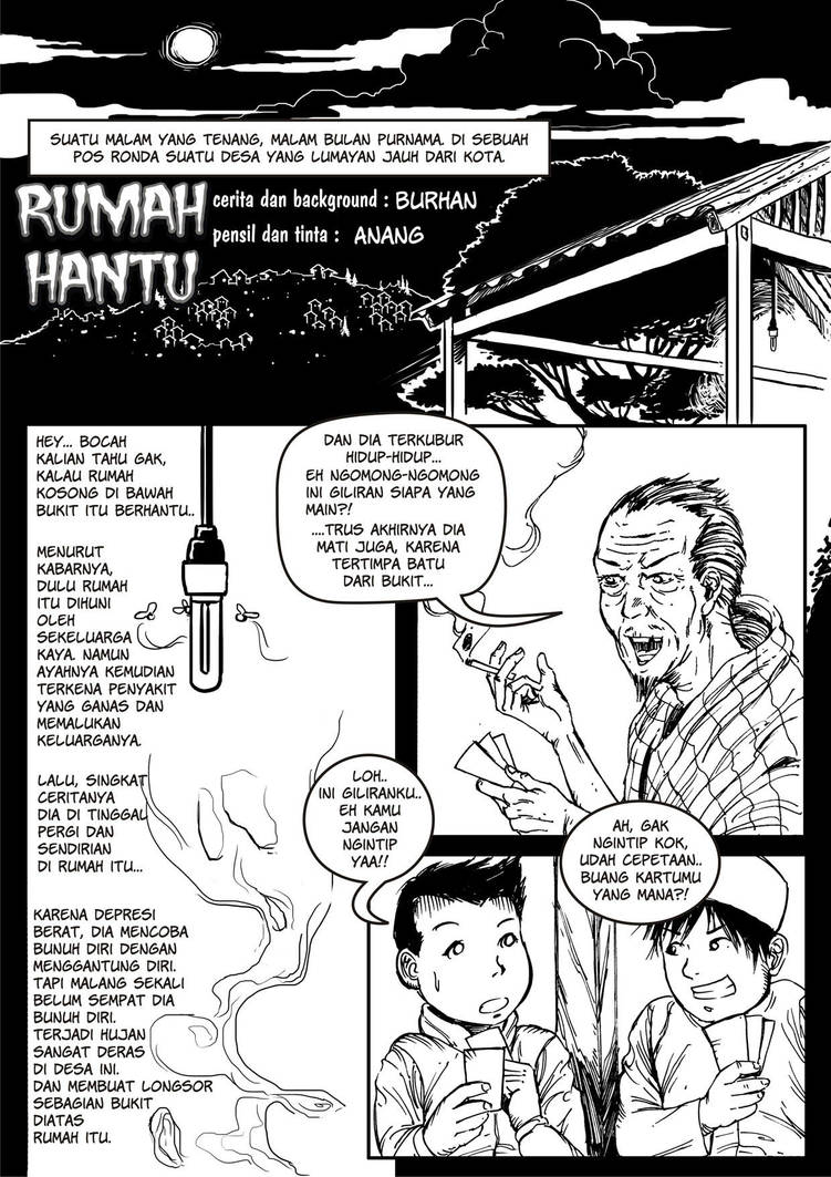 Komik Rumah Hantu Hal01 By Hanonly1 On DeviantArt