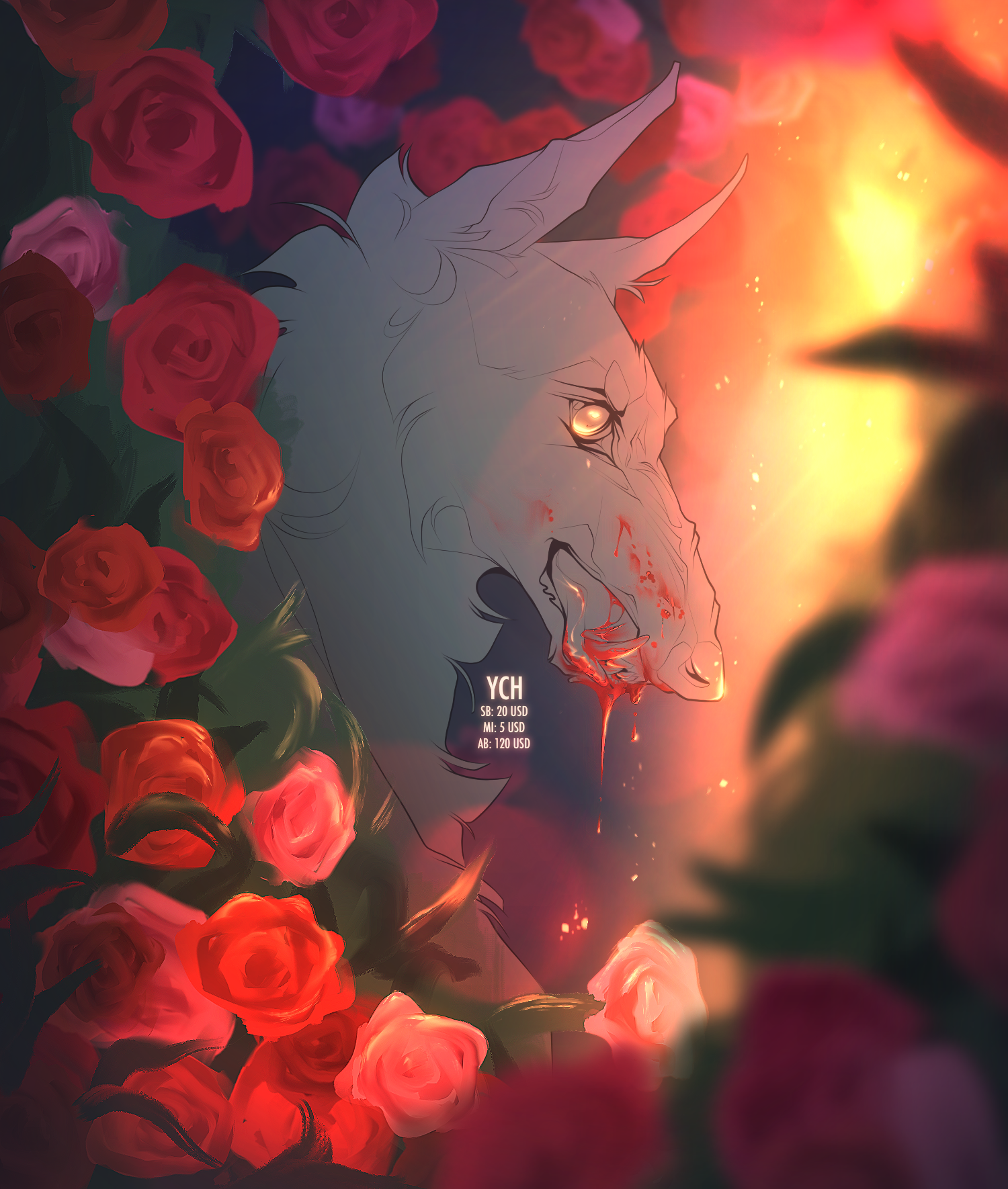 YCH AUCTION closed (Rosenrot) by Volinfer