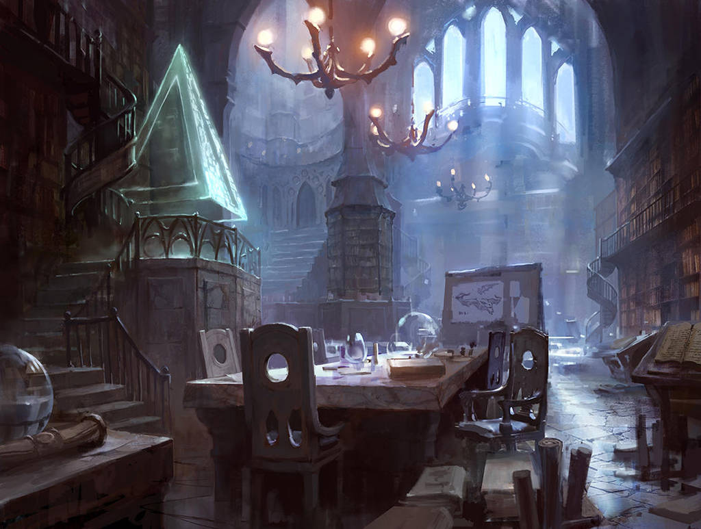 Jace's Sanctum by AdamPaquette