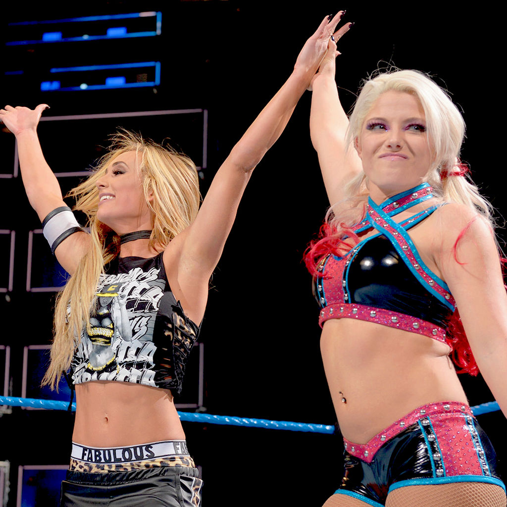 Alexa Bliss and Carmella by WWEWOMENS02 on DeviantArt