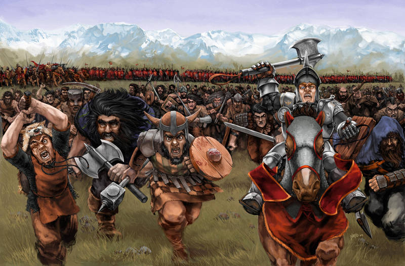 Tyrion and His Wildlings by natebarnes