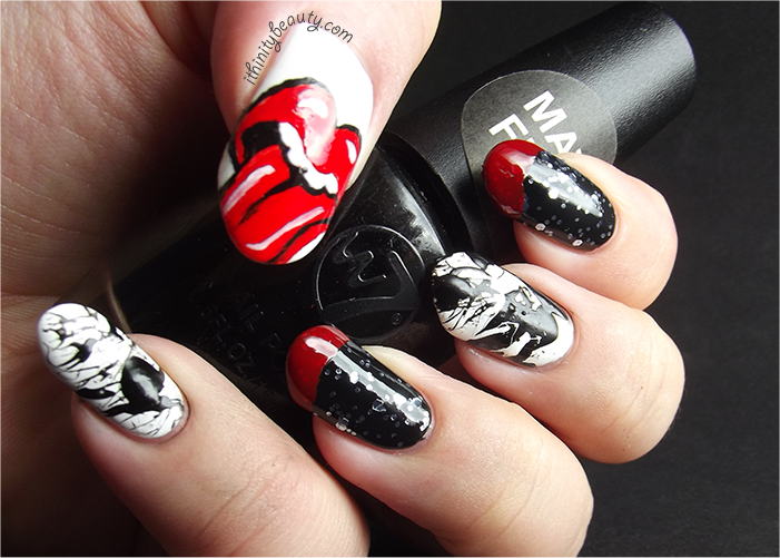 Rolling Stones Nail Art Stickers - wide 9