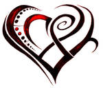 Tribal Heart Tattoo Design By BlakSkull On DeviantArt Tribal Heart Tattoo Design By BlakSkull On DeviantArt