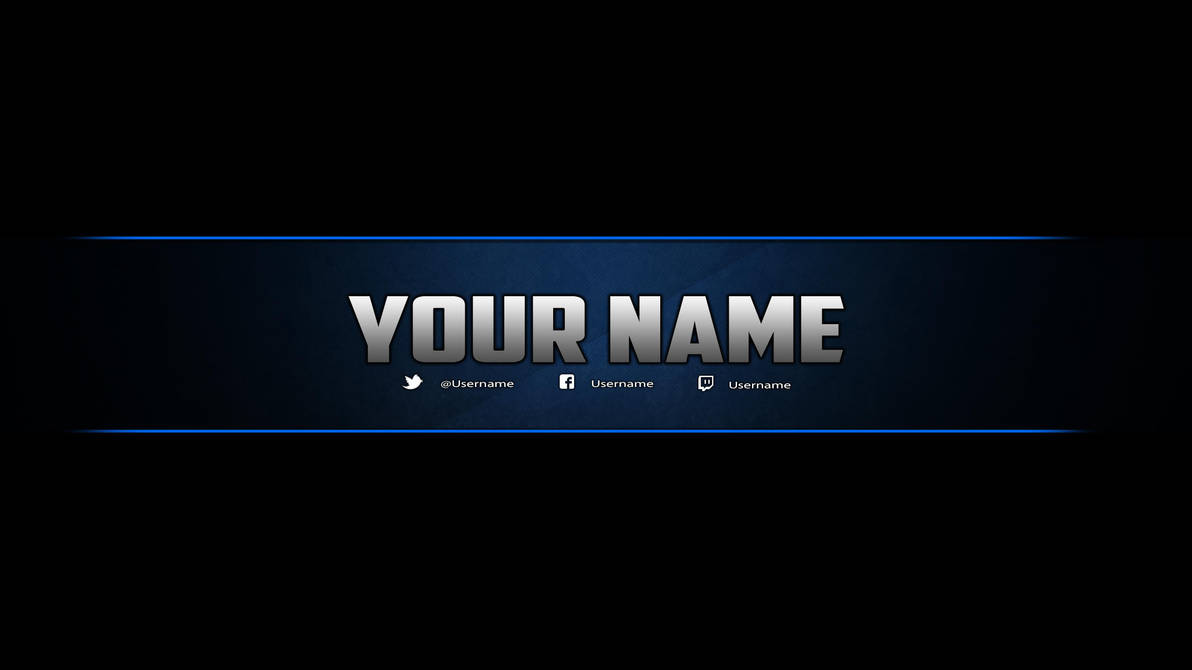 Cffe 17 Youtube Banner Psd Images Youtube Banner Template Psd C