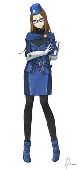 P3 - Velvet Room Chihiro Fushimi by Kagekara-Soul
