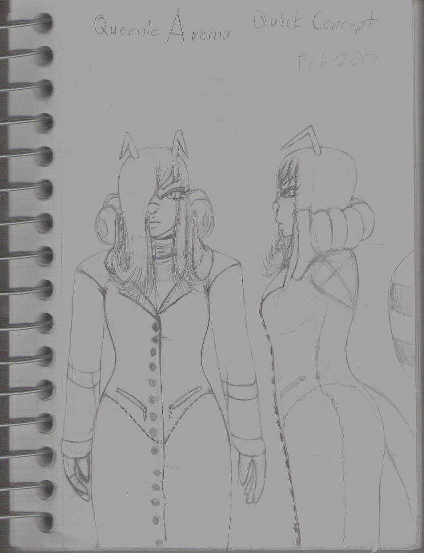 SotP CC Queenie Aroma 2017 WIP by Kyanbu