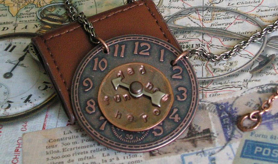 Father's Day Keychain by artistiquejewelry