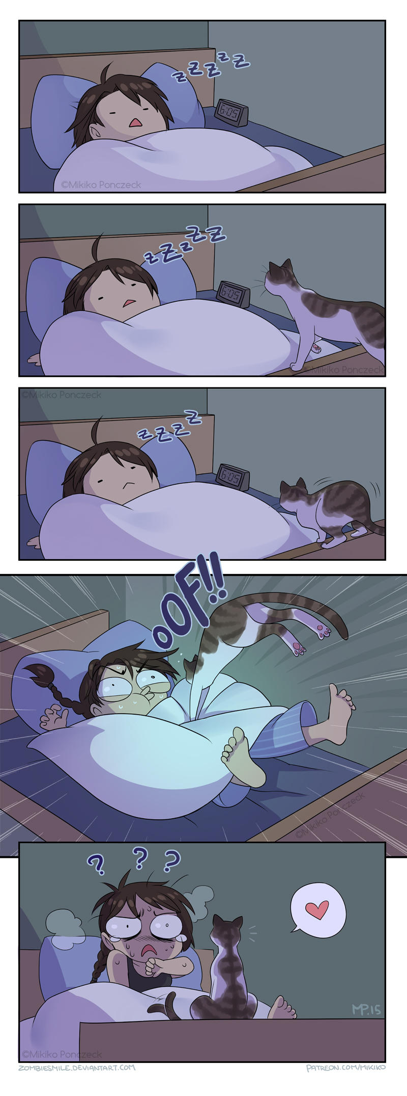 Cat Attack by Zombiesmile