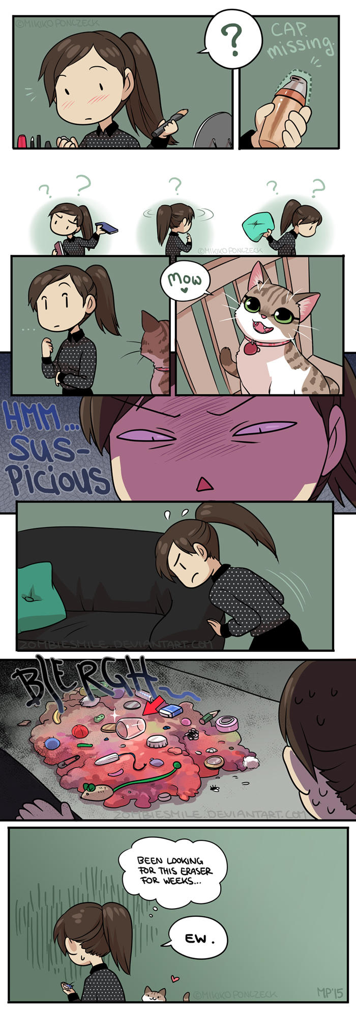 Cat Stash by Zombiesmile