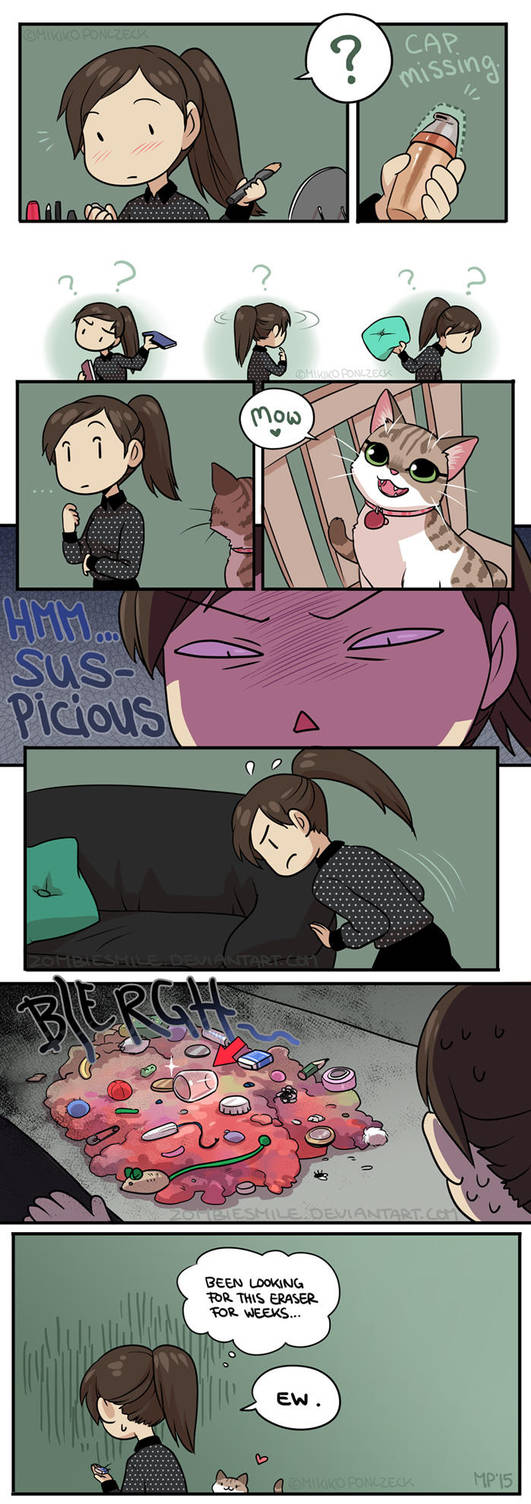 Cat Stash by Zombiesmile