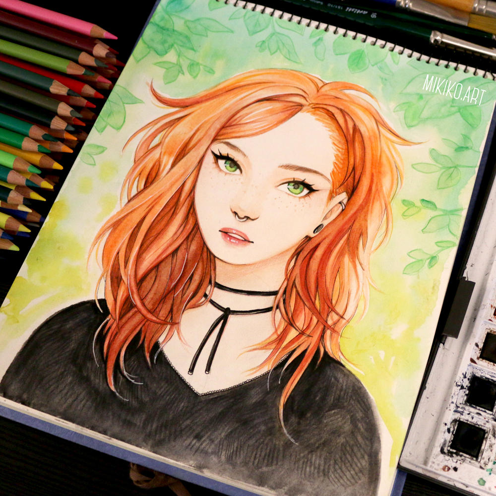 Red Head by Zombiesmile