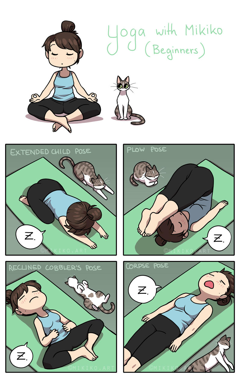 Yoga with Mikiko by Zombiesmile