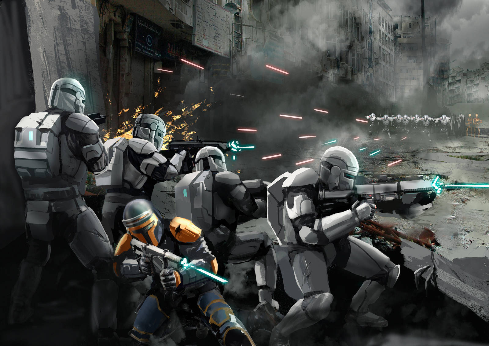 Republic Commando In Battle by Entar0178 on DeviantArt